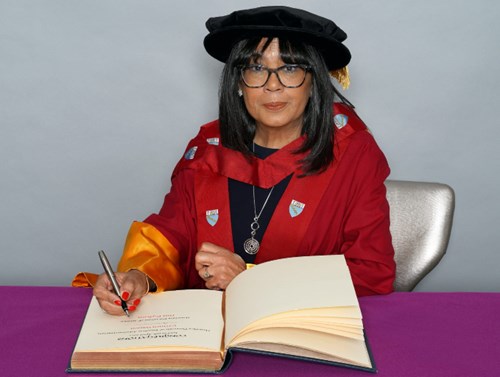 Carmen Receives Honorary Doctorate