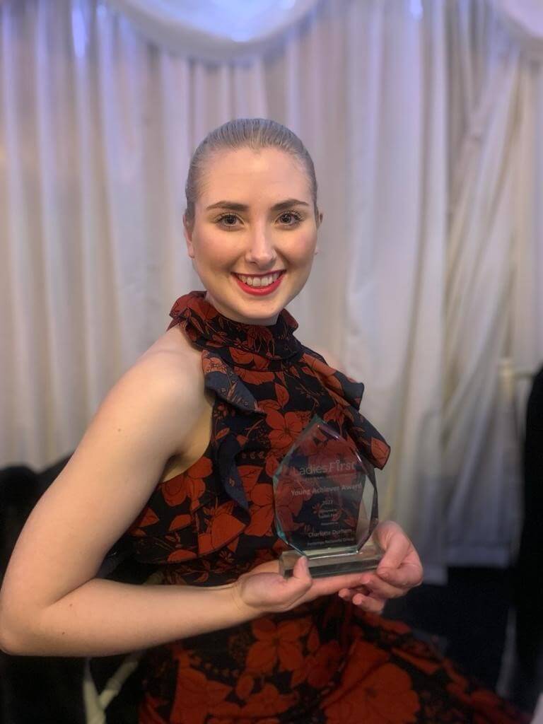 Business Award For Rising Star Charlotte