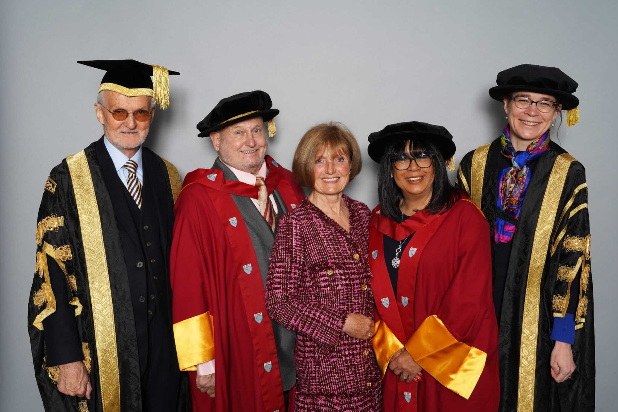 Carmen Watson receiving her doctorate