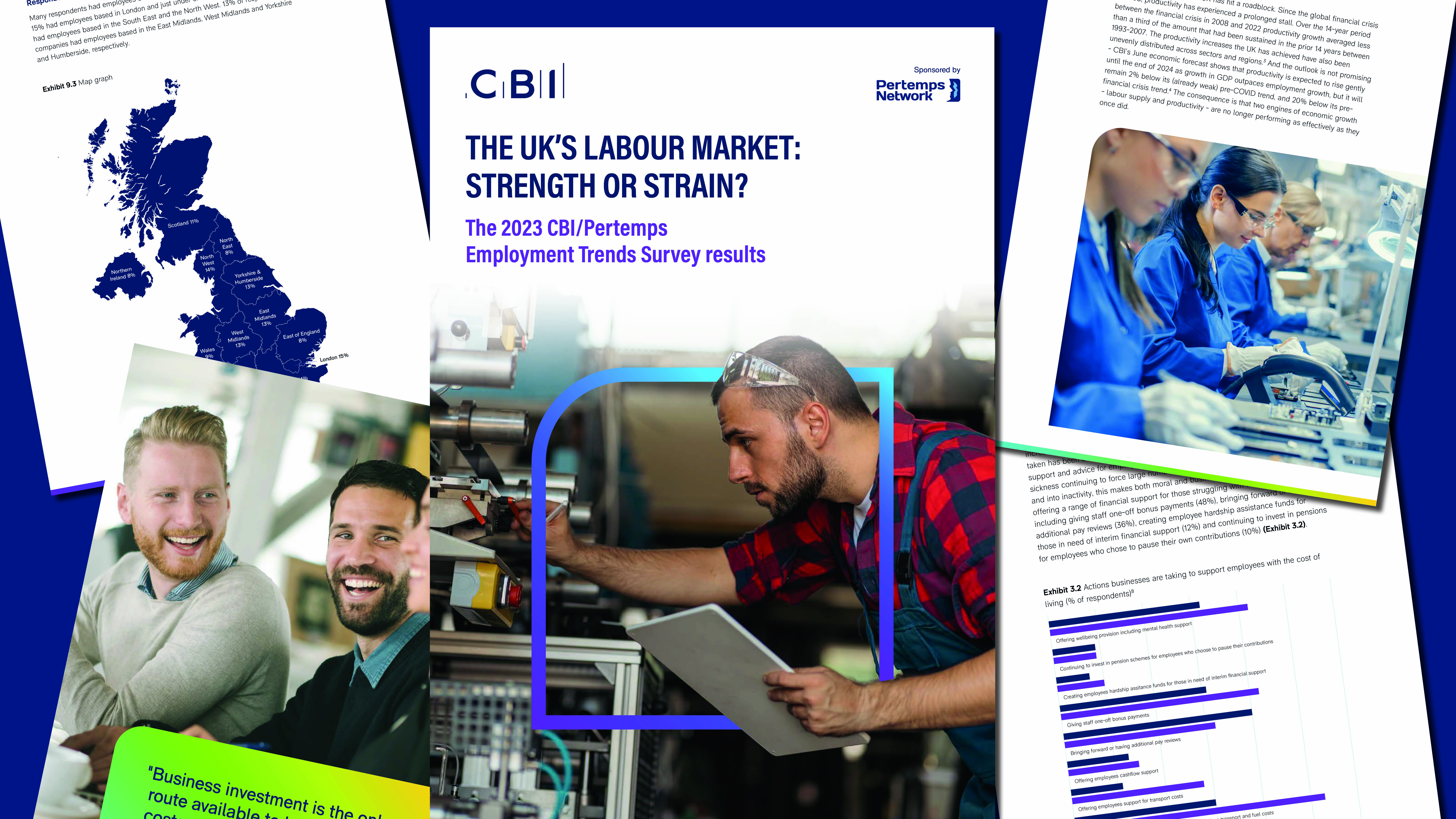 CBI Employment Trends Survey overlay 